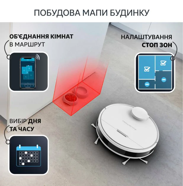 Робот-пилосос Rowenta X-Plorer Serie 95 RR7987WH