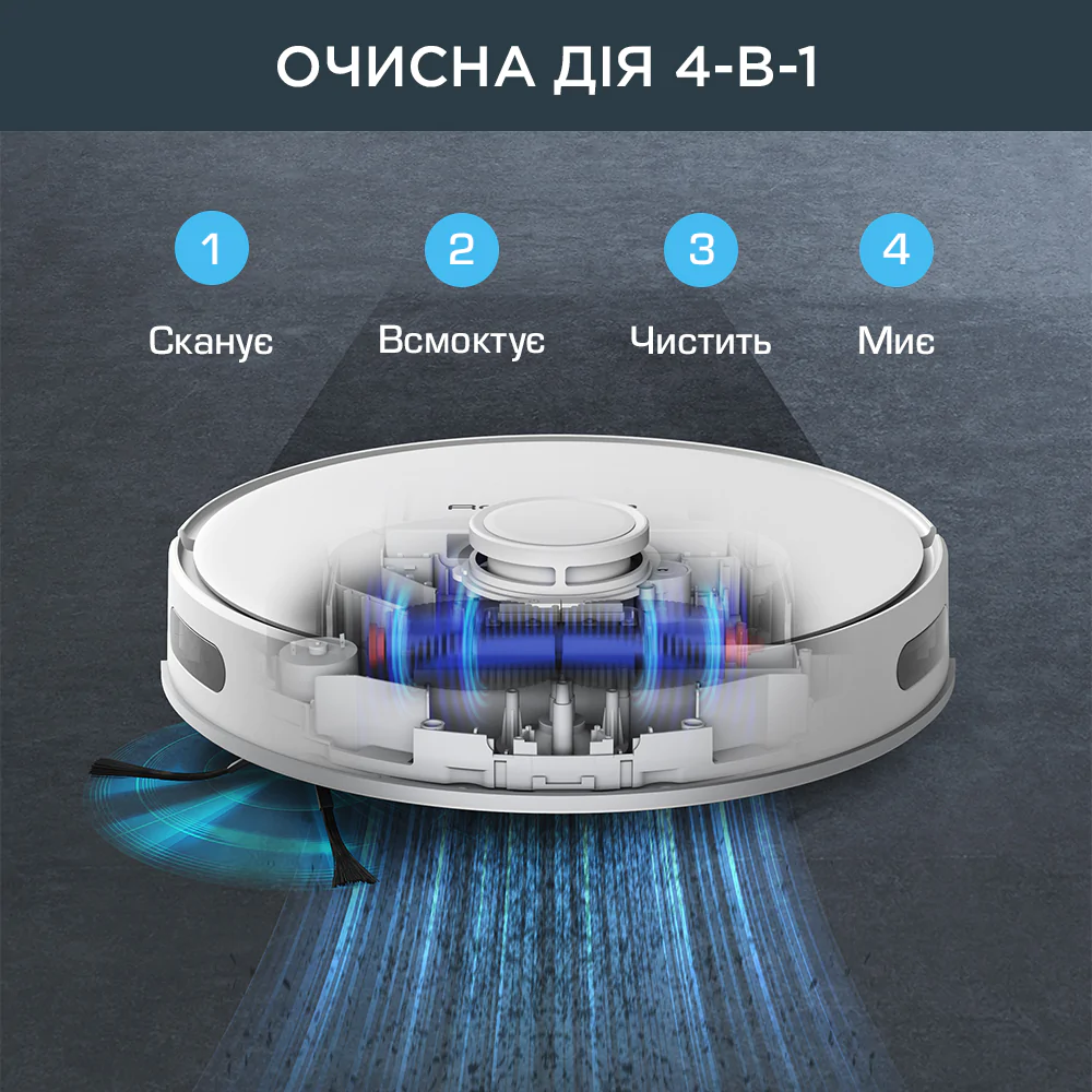 Робот-пилосос Rowenta X-PLORER Serie 75 S+ RR8587WH