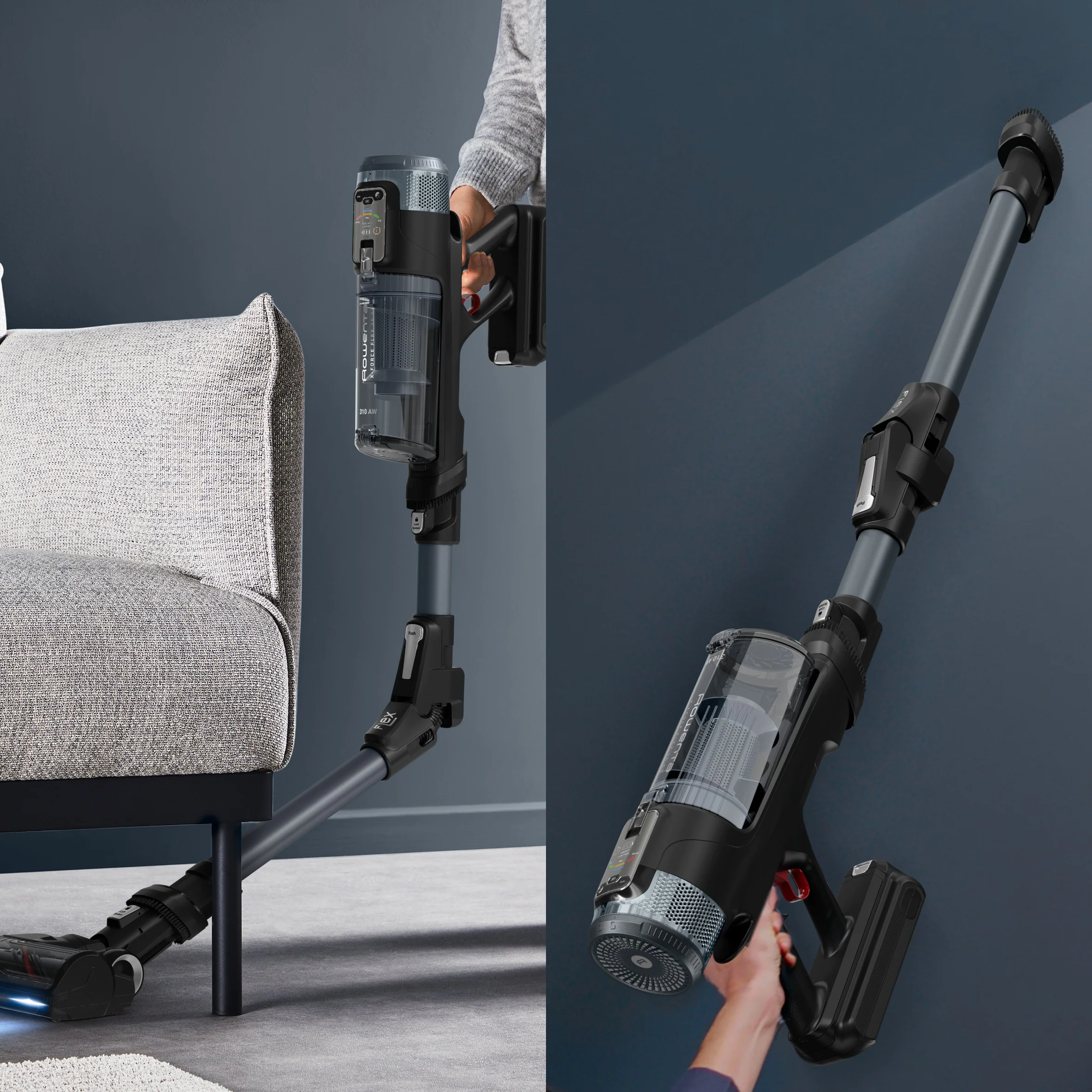 Акумуляторний пилосос Rowenta X-Force Flex 16.60 Animal RH9C71E0