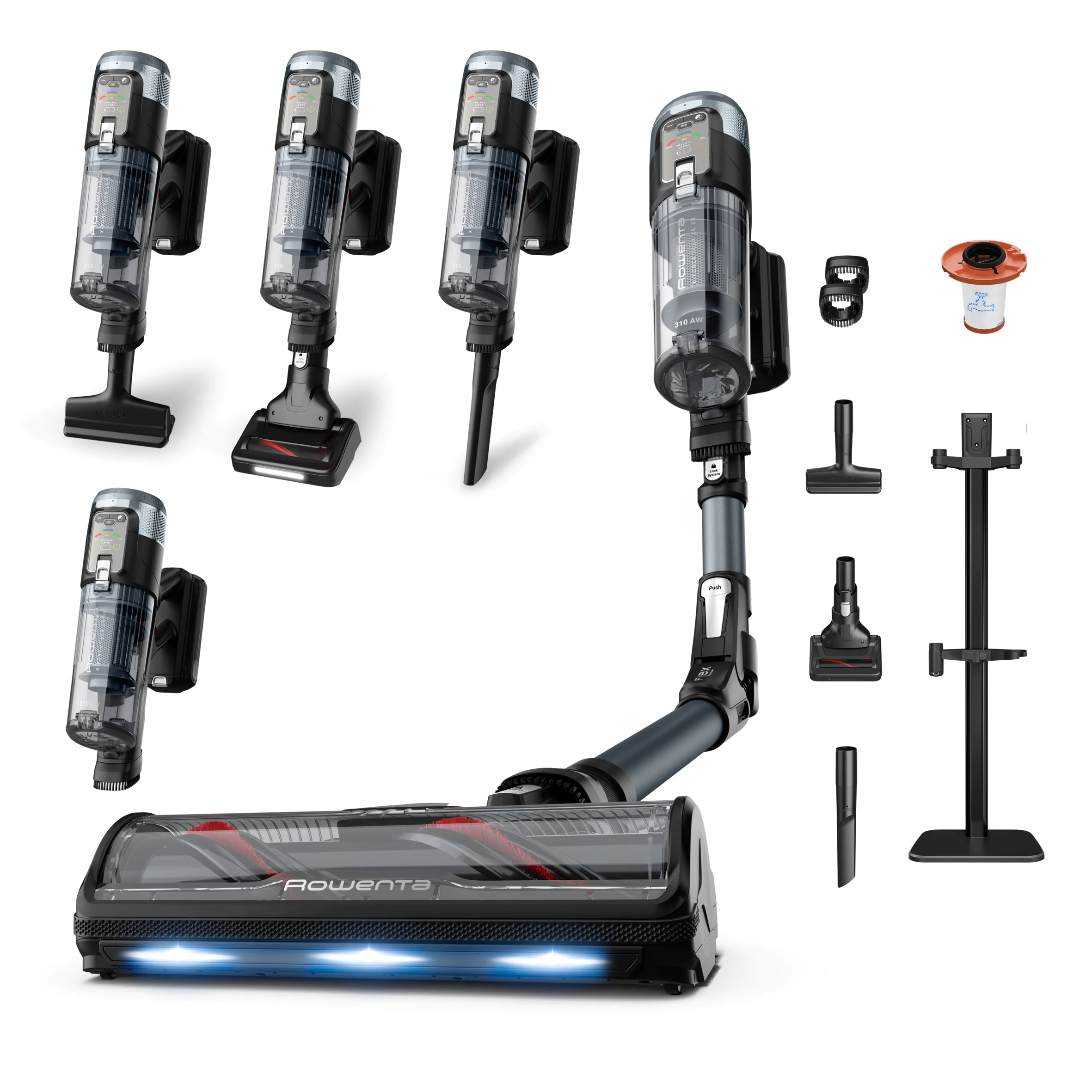 Акумуляторний пилосос Rowenta X-Force Flex 16.60 Animal RH9C71E0