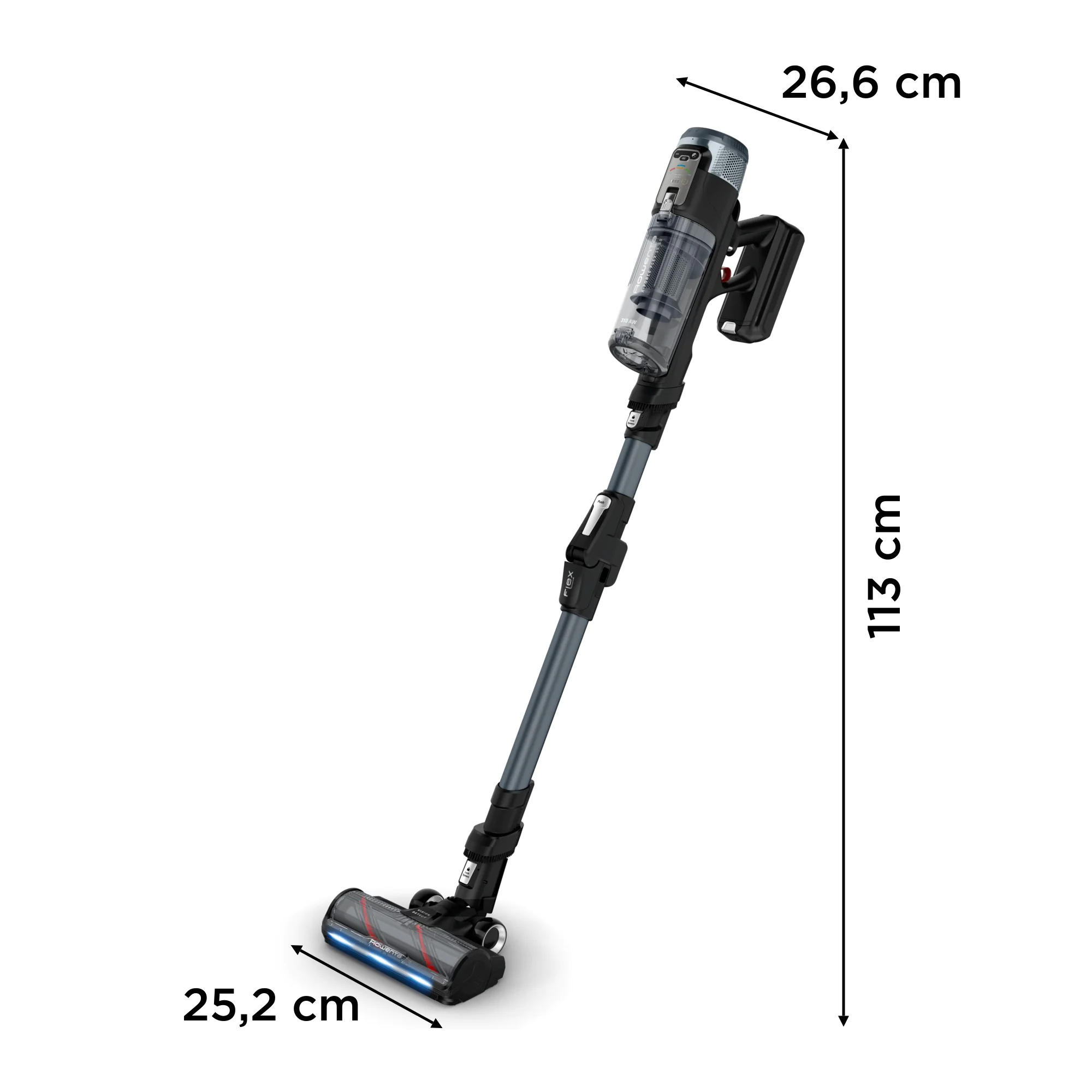 Акумуляторний пилосос Rowenta X-Force Flex 16.60 Animal RH9C71E0