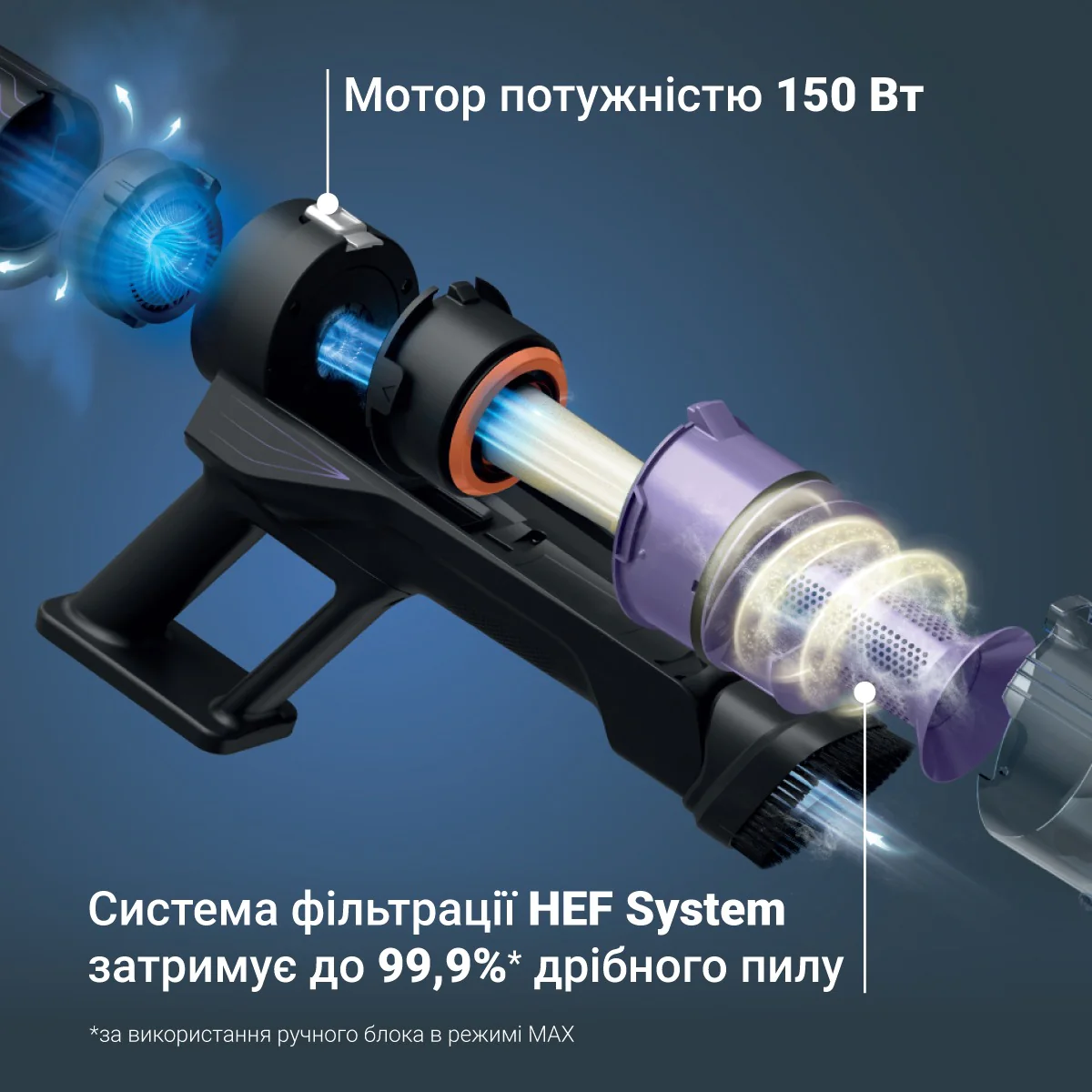 Акумуляторний пилосос Rowenta X-PERT 5.80 RH5A31E0