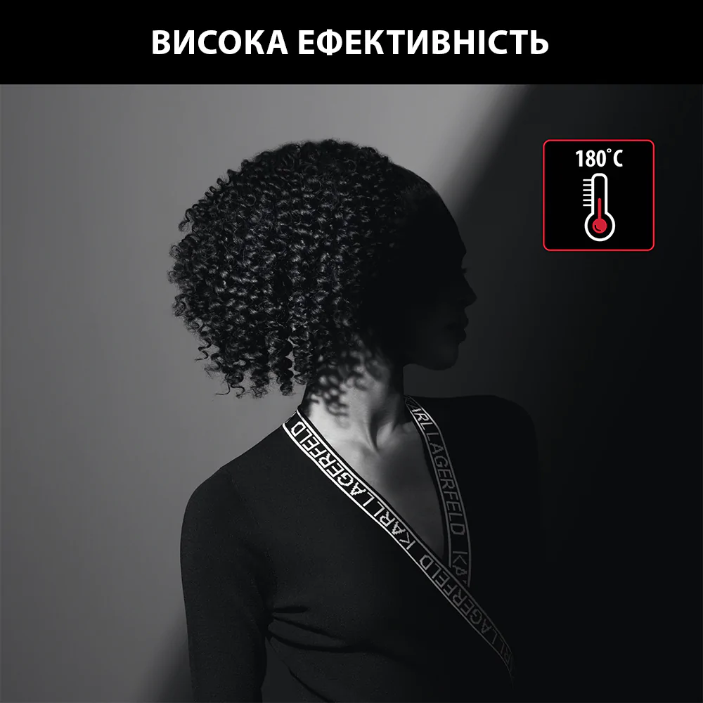Плойка Rowenta x KARL LAGERFELD CURLS FOREVER CF311LF0