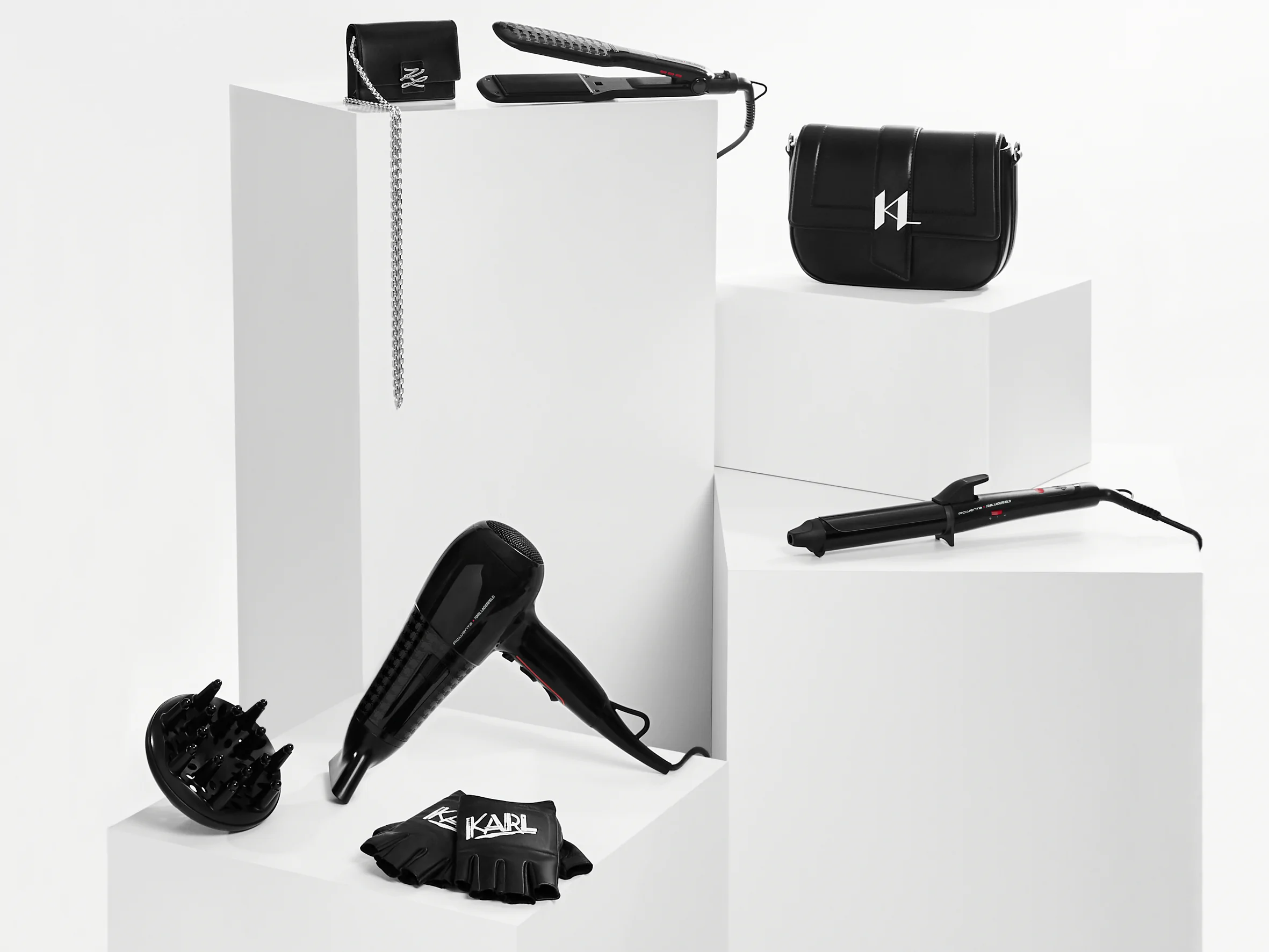 Мультистайлер Rowenta KARL LAGERFELD Waves Addict Hair Waver CF471LF0