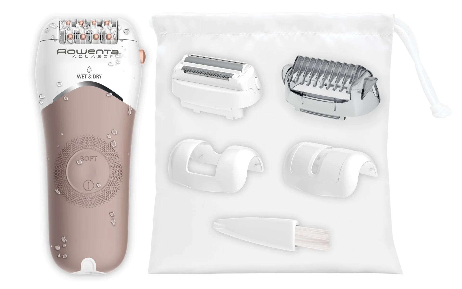 Епілятор Rowenta Aquasoft Wet & Dry EP4930F0
