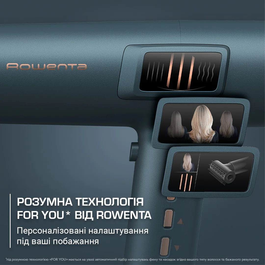 Фен Rowenta Maestria HY9430E0 з розумною технологією FOR YOU серії Ultimate Experience
