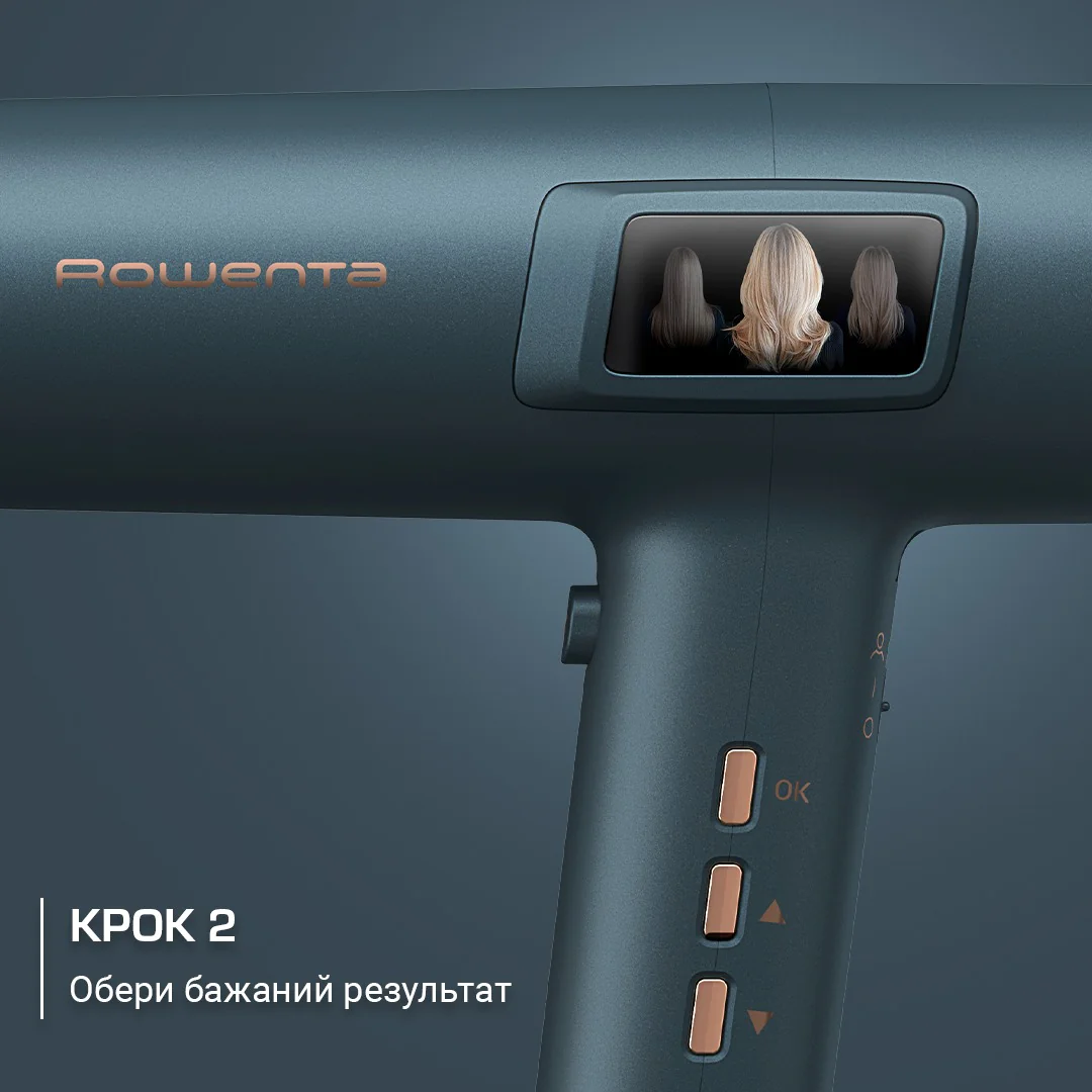 Фен Rowenta Maestria HY9430E0 з розумною технологією FOR YOU серії Ultimate Experience