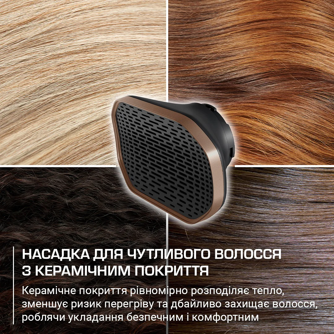 Фен Rowenta Maestria HY9430E0 з розумною технологією FOR YOU серії Ultimate Experience