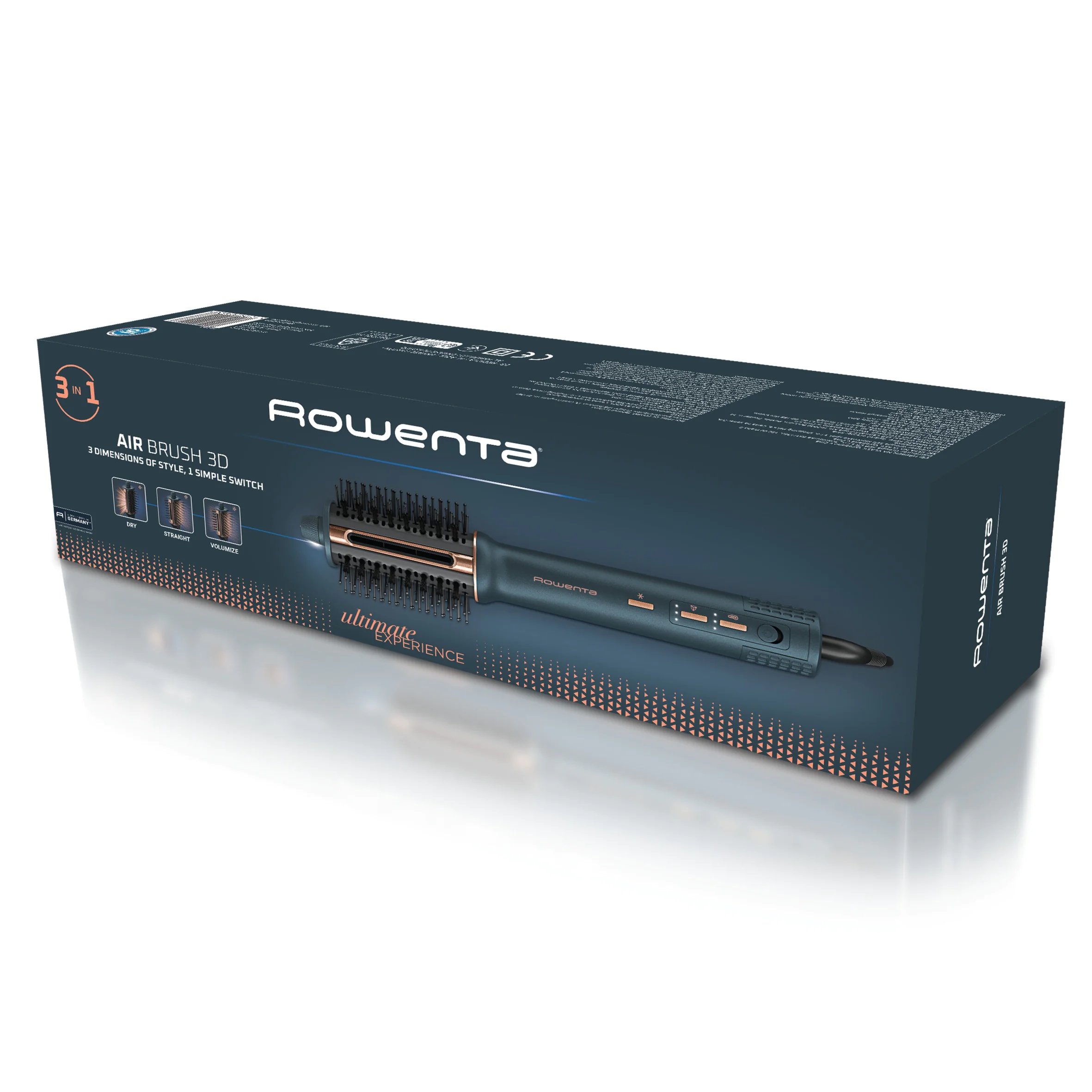 Фен-щітка Rowenta Air Brush 3D (3 в 1) UB9720E0