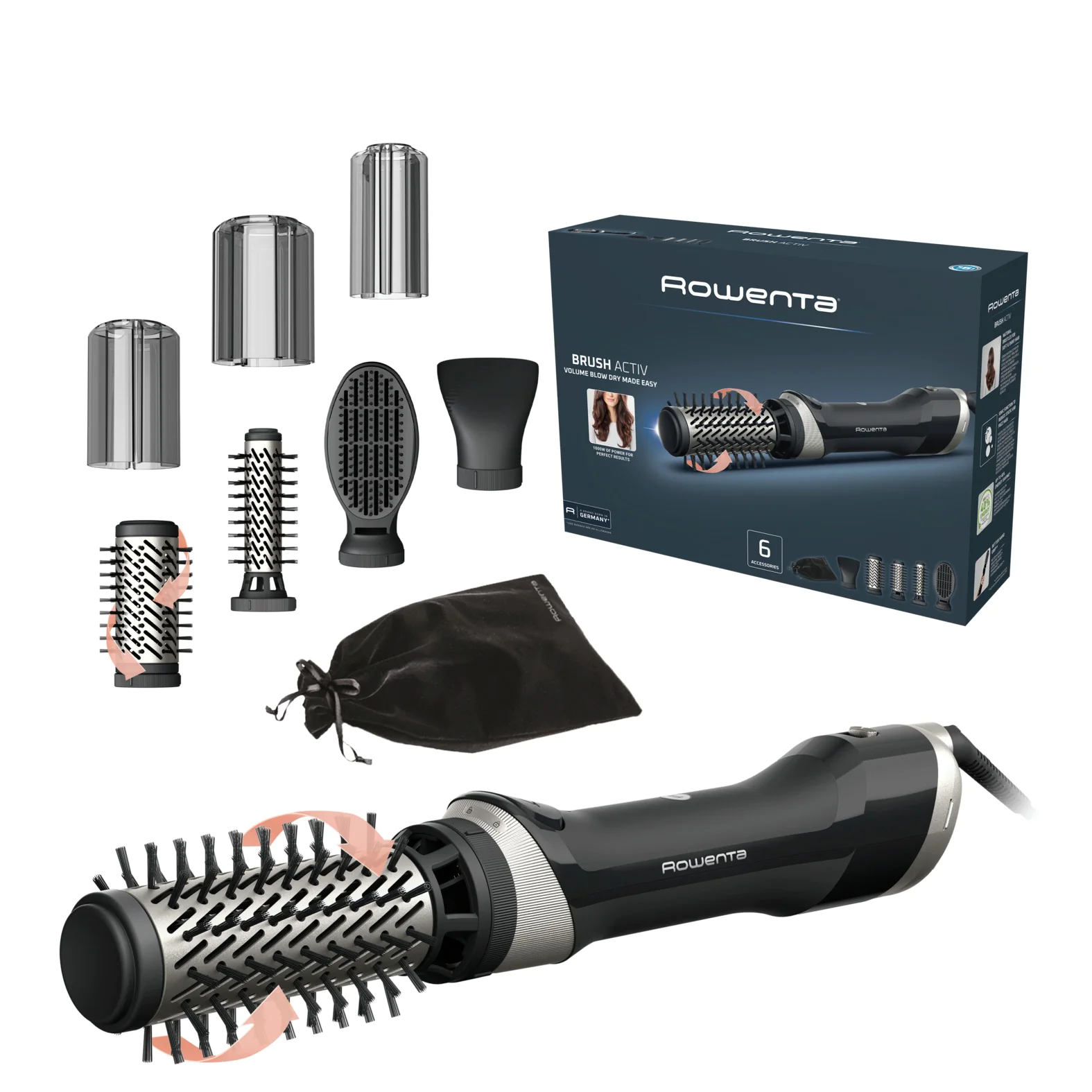 Фен-щітка Rowenta Renewal Brush Activ UB9540F0