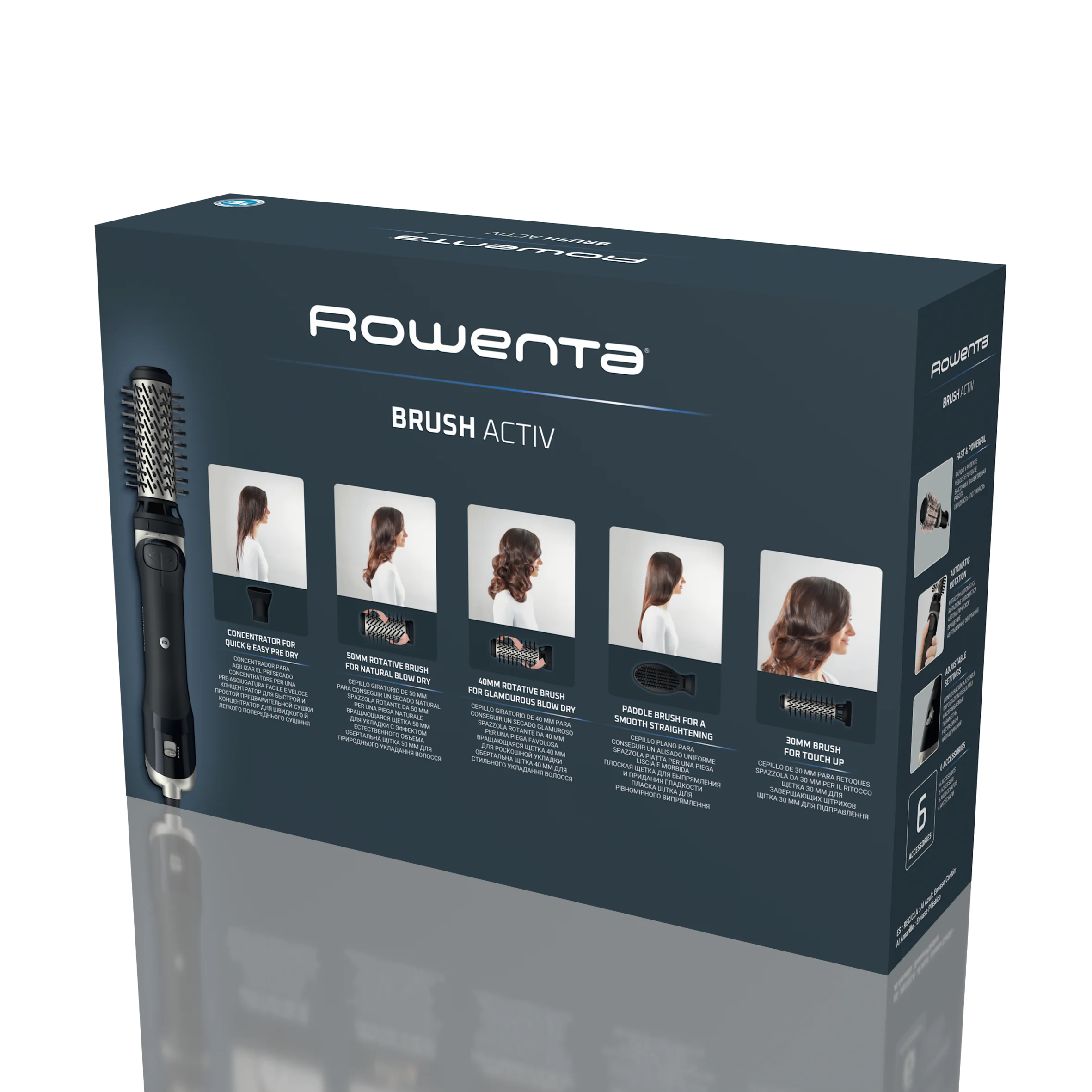 Фен-щітка Rowenta Renewal Brush Activ UB9540F0