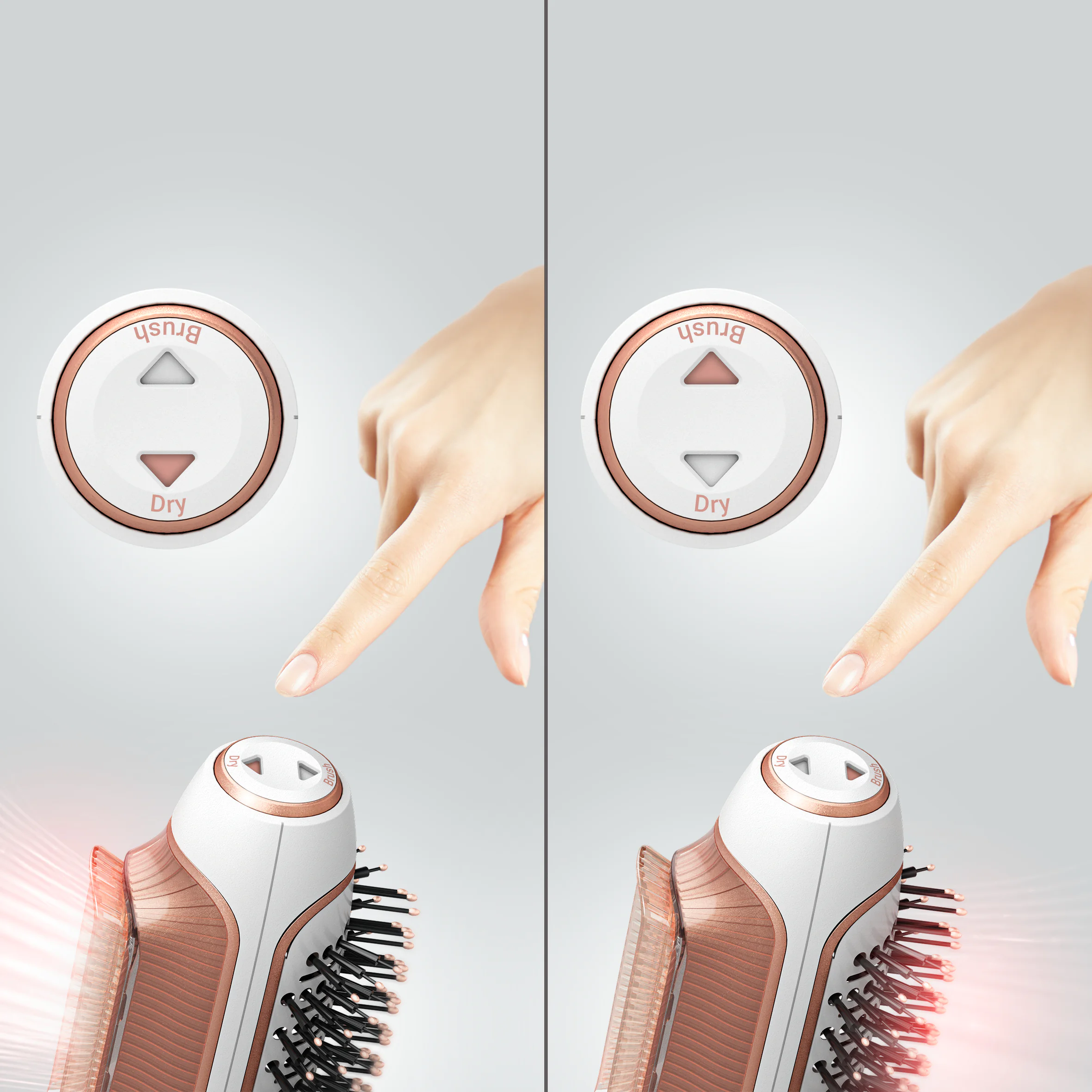 Фен-щітка Rowenta Reverso Dry&Brush 2в1 CF9820F0