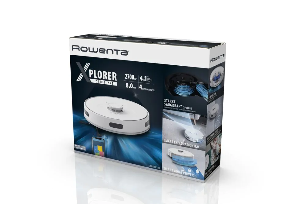 Робот-пилосос Rowenta X-PLORER Serie 75 S RR8567WH