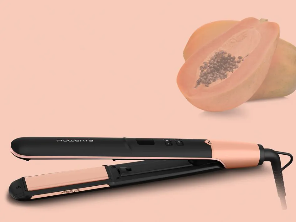 Випрямляч для волосся Rowenta Express Shine Papaya SF4620F0