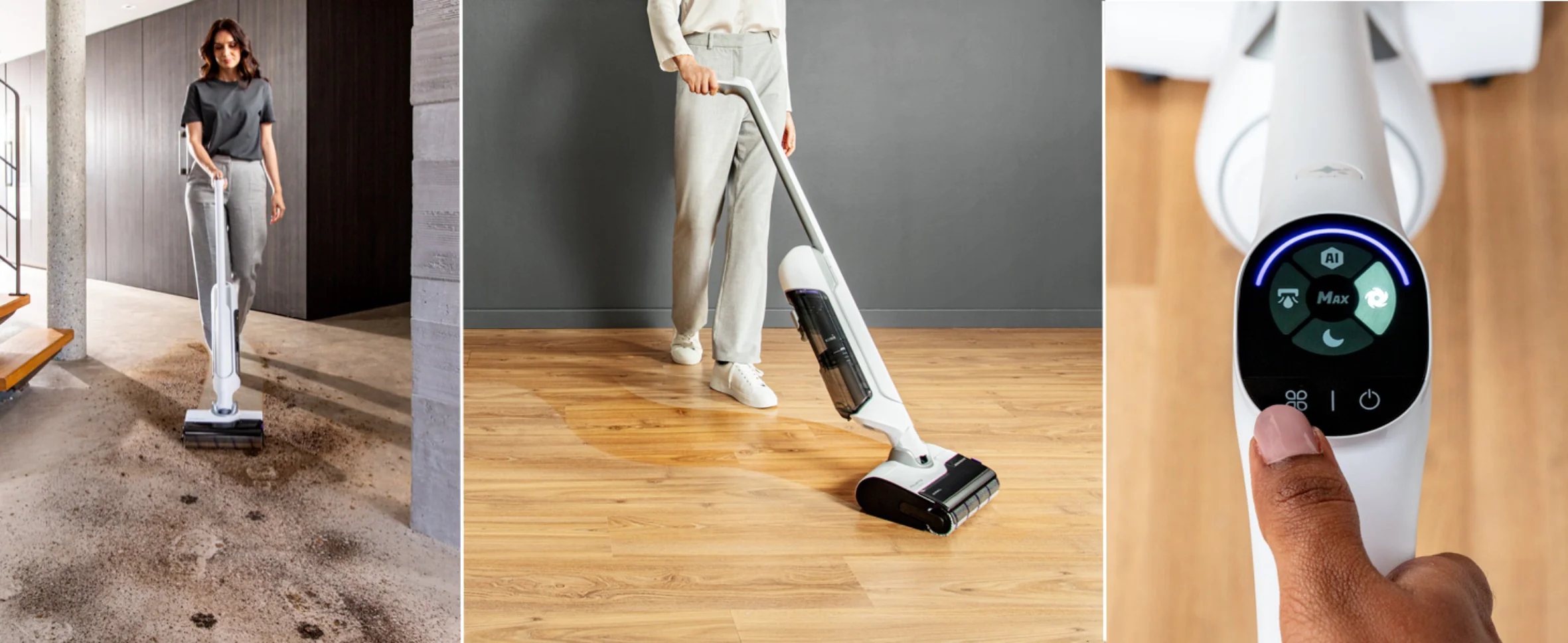 Миючий акумуляторний пилосос для твердої підлоги Rowenta X-CLEAN 10 GZ7035WO