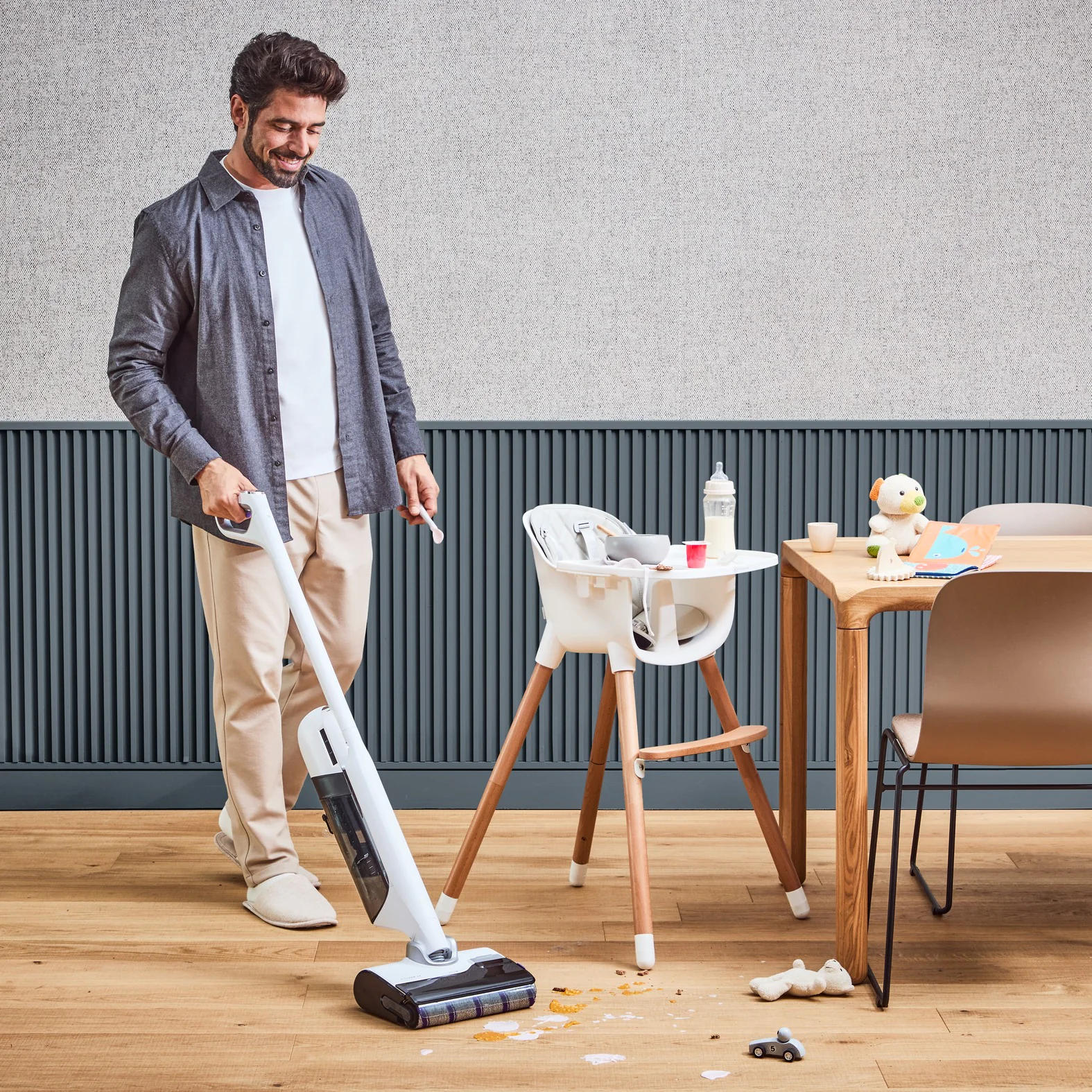 Миючий акумуляторний пилосос для твердої підлоги Rowenta X-CLEAN 12 GZ7257E0