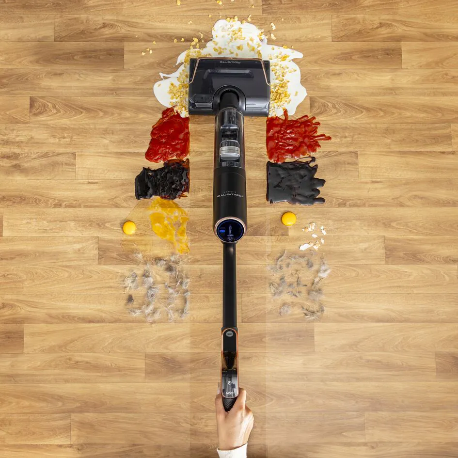 Миючий акумуляторний пилосос для твердої підлоги Rowenta X-CLEAN 7 GZ5736E0