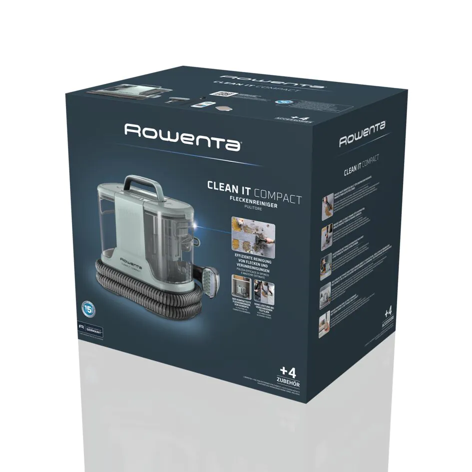 Мийний пилосос-плямовивідник Rowenta Clean It Compact IN3020F0