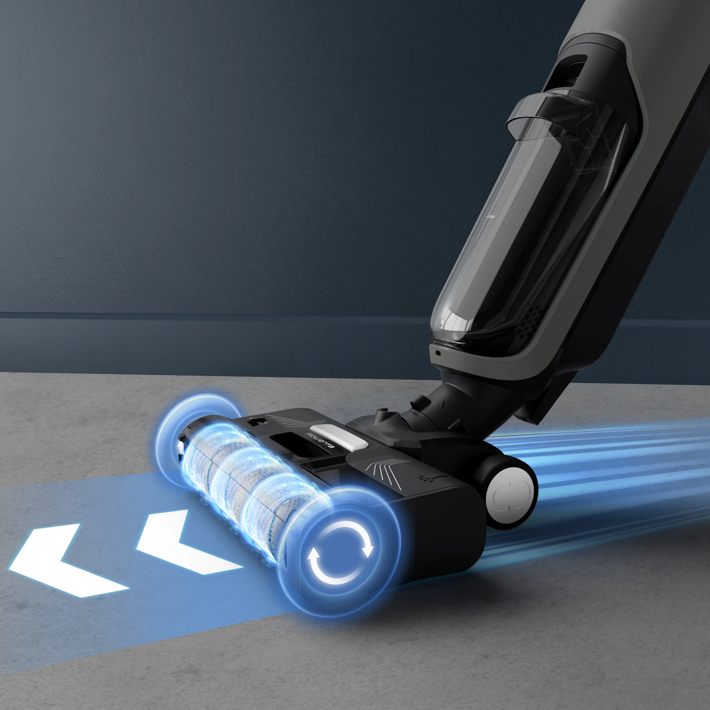 Миючий акумуляторний пилосос для твердої підлоги Rowenta X-CLEAN 4 GZ5037WO