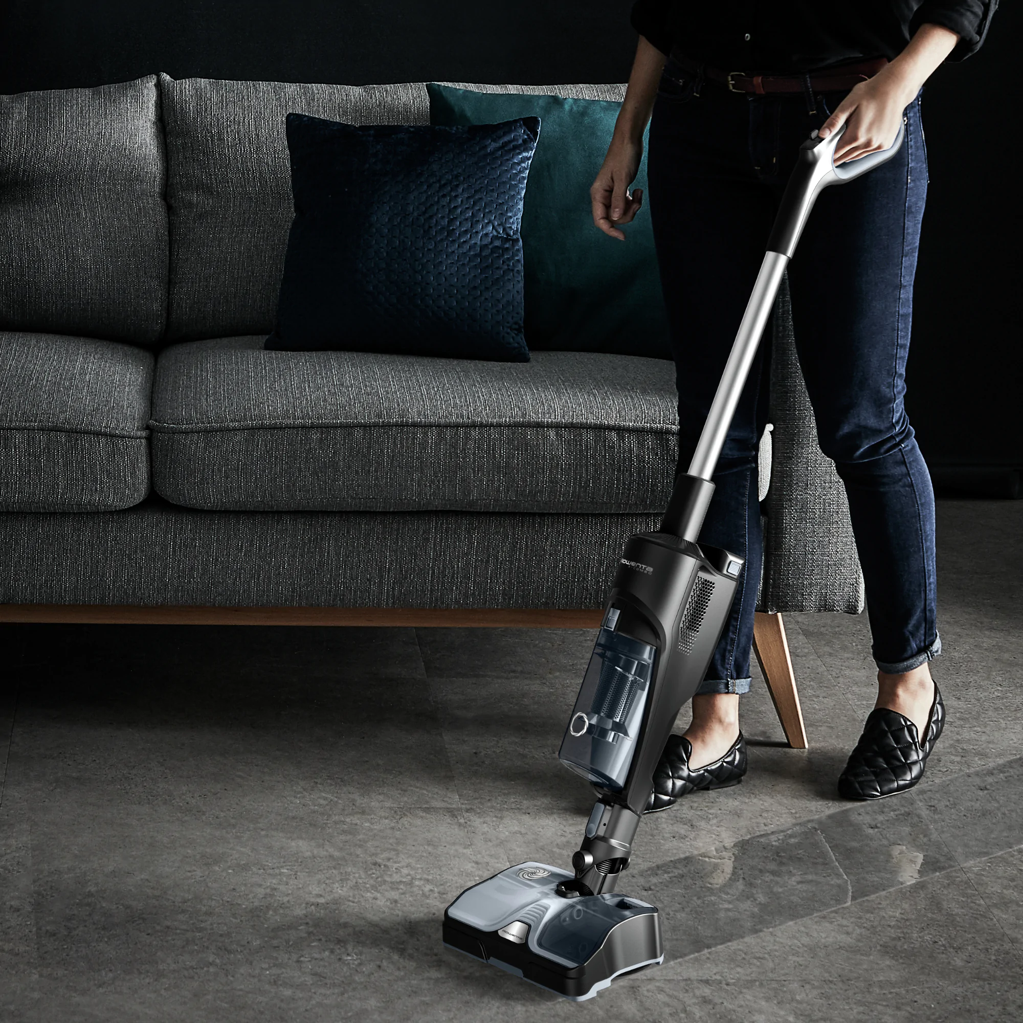 Миючий акумуляторний пилосос Rowenta X-Combo 2в1 GZ3039WO