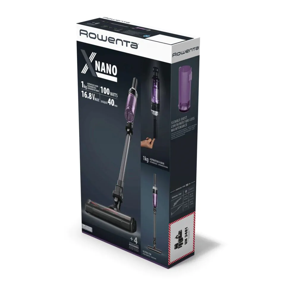 Акумуляторний пилосос Rowenta X-NANO ESSENTIAL RH1128WO
