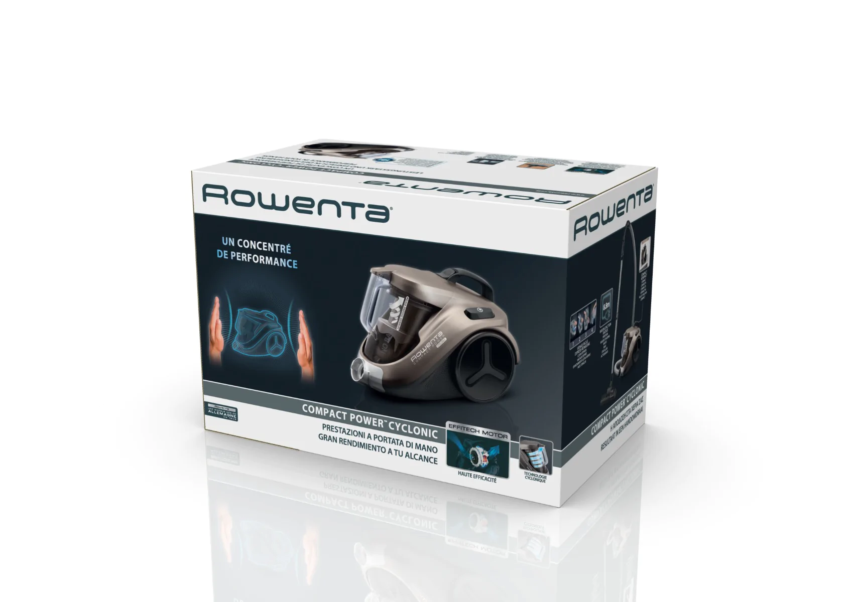 Пилосос безмішковий Rowenta Compact Power Cyclonic Animal Care RO3786EA