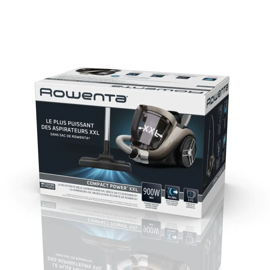 Пилосос безмішковий Rowenta Compact Power XXL Animal Kit RO4B50EA