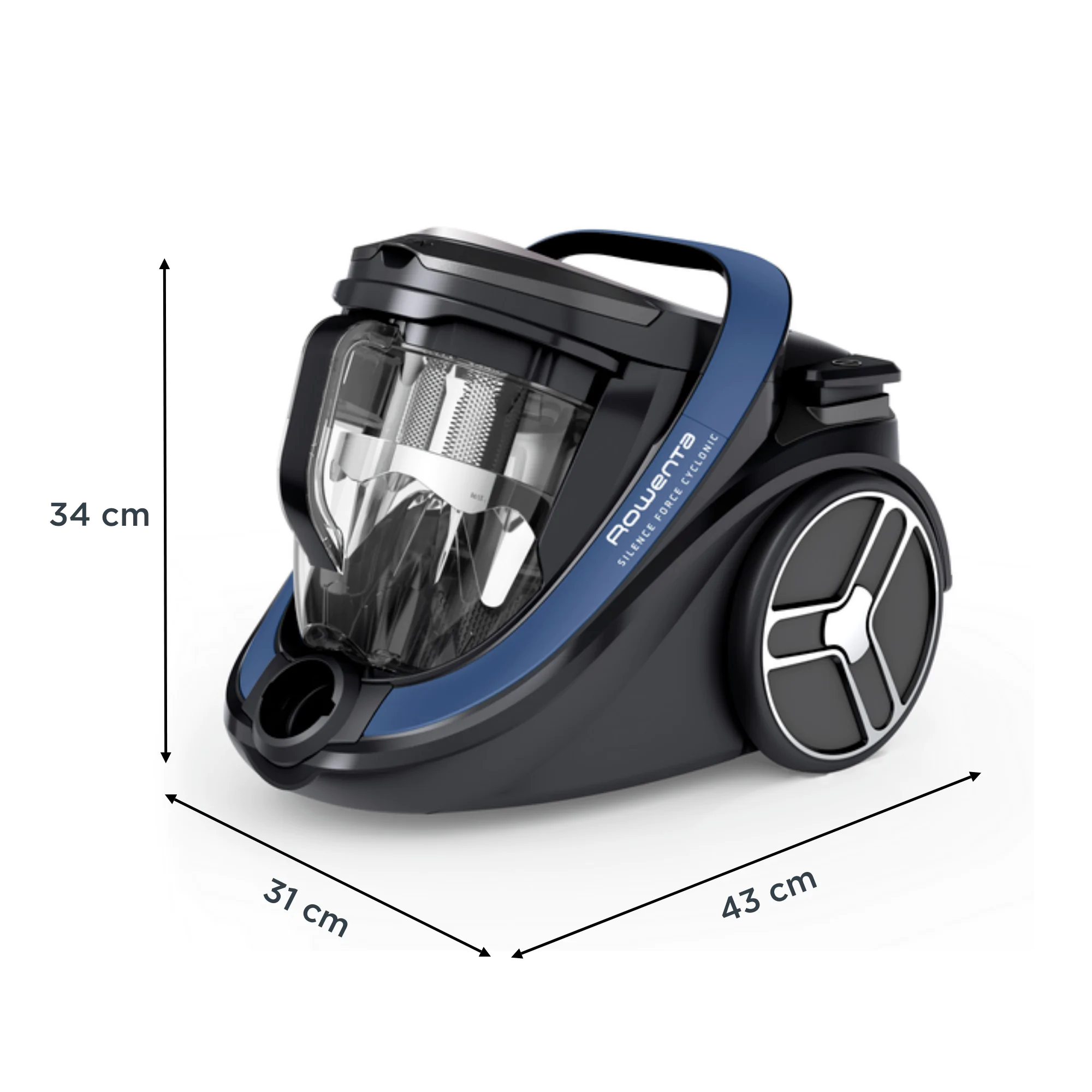 Пилосос безмішковий Rowenta Silence Force Cyclonic RO7971EA
