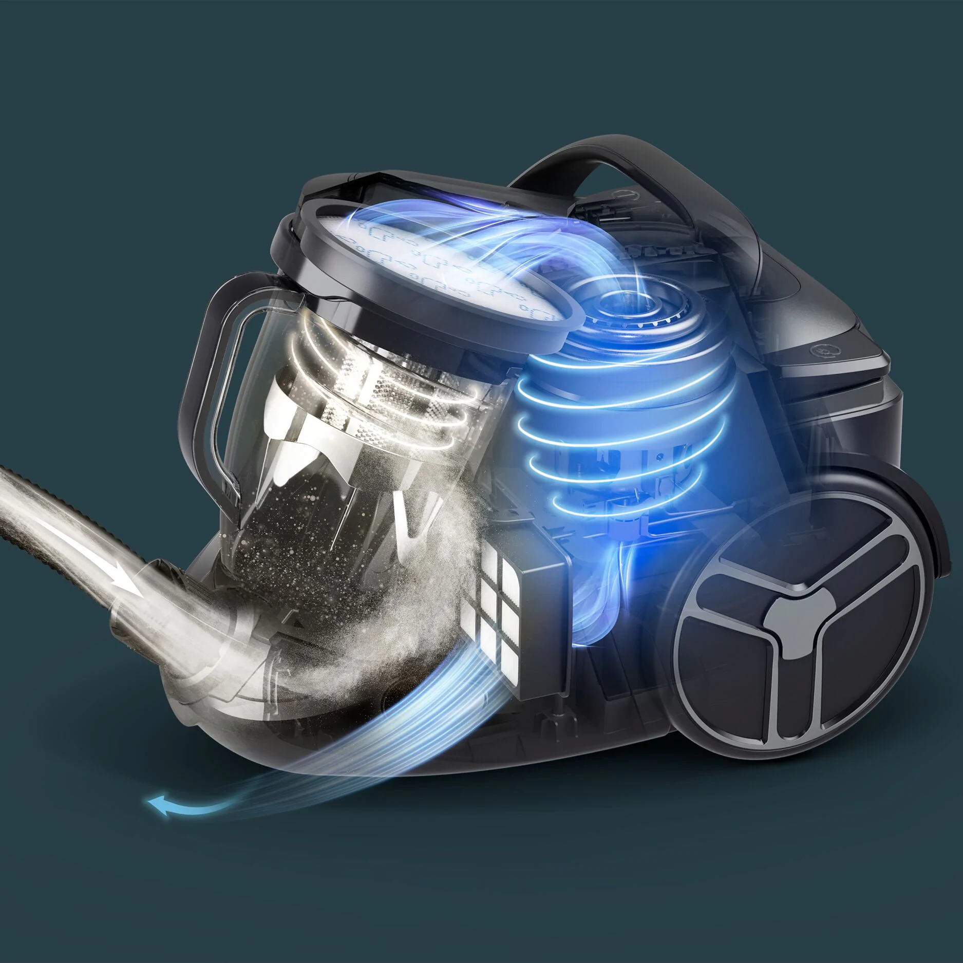 Пилосос безмішковий Rowenta Silence Force Cyclonic RO7971EA