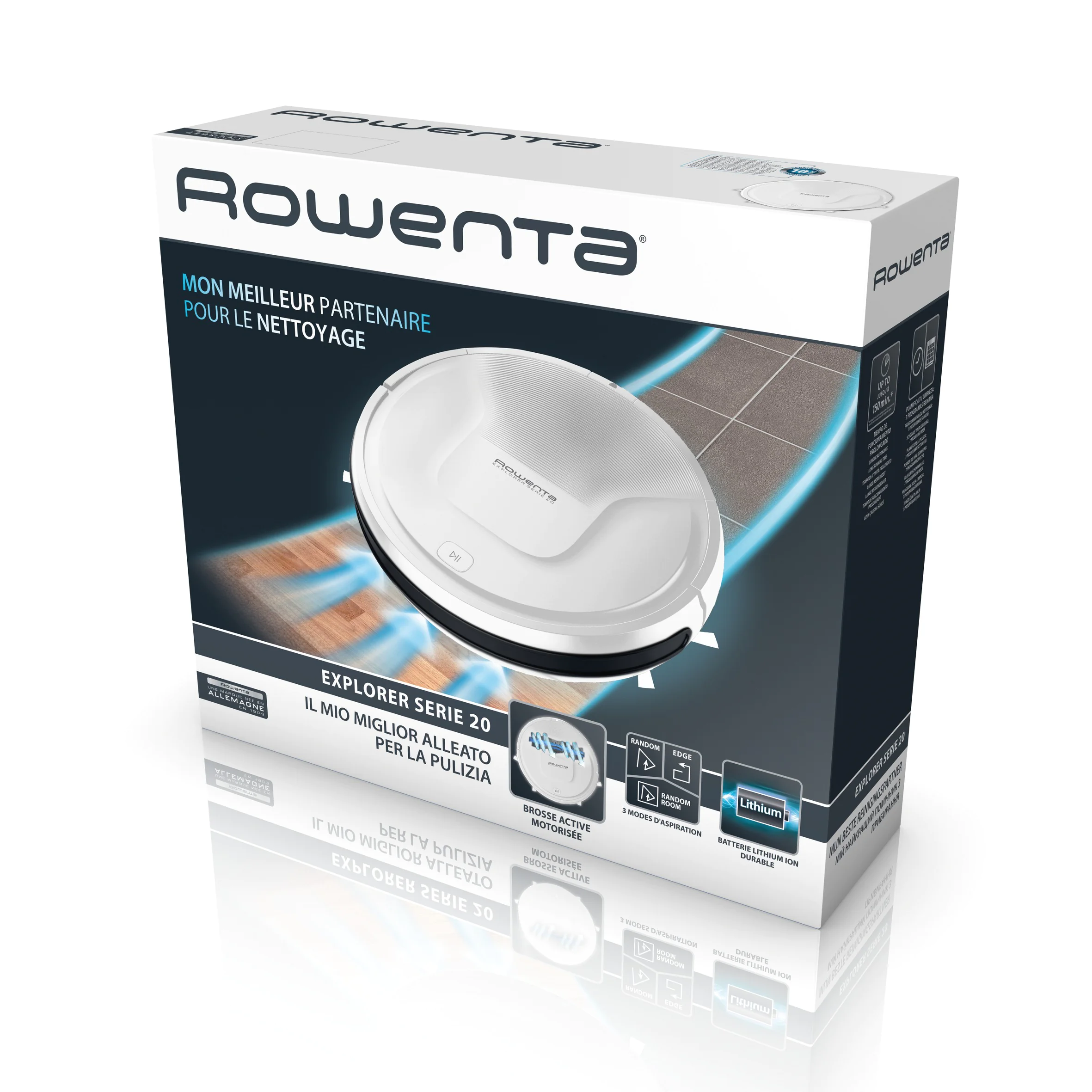 Робот-пилосос Rowenta X-Plorer Serie 20 RR6827WH