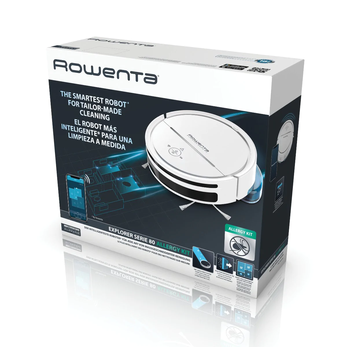 Робот-пилосос Rowenta X-Plorer Serie S80 RR7747WH