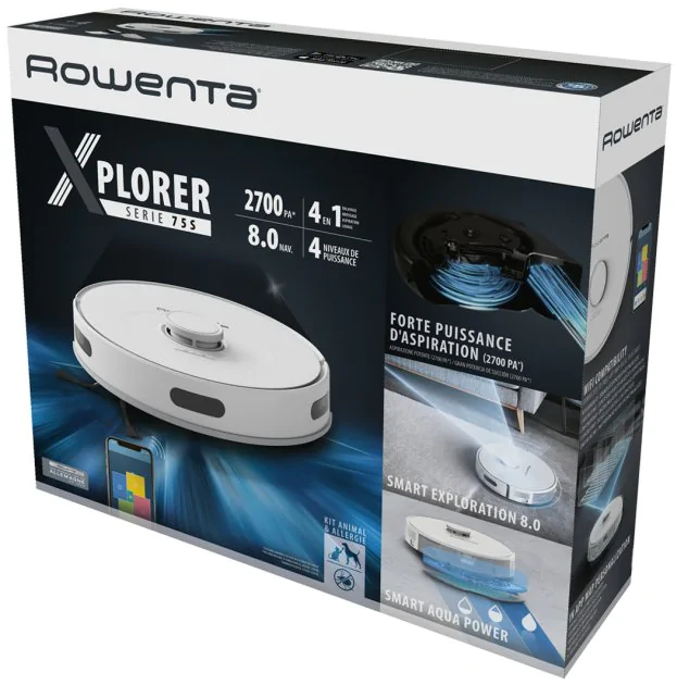 Робот-пилосос Rowenta X-Plorer Serie 75 S RR8577WH
