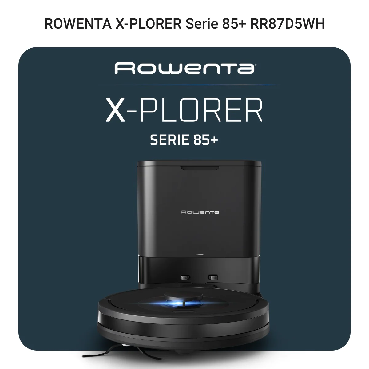 Робот-пилосос Rowenta X-PLORER Serie 85+ RR87D5WH