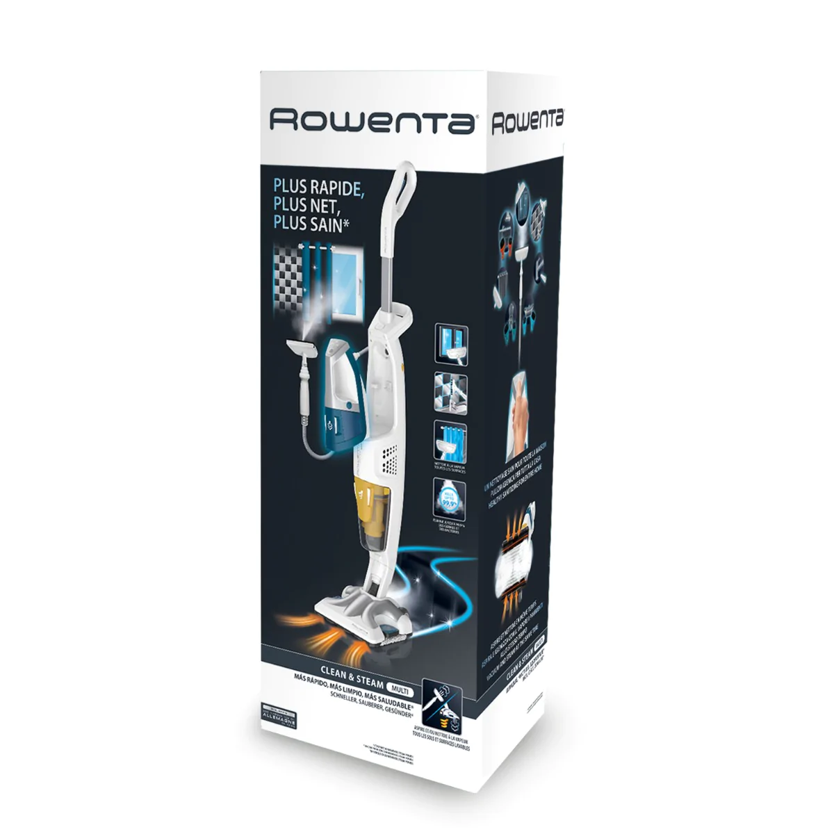 Пилосос-пароочисник Rowenta Clean & Steam Multi RY8561WH