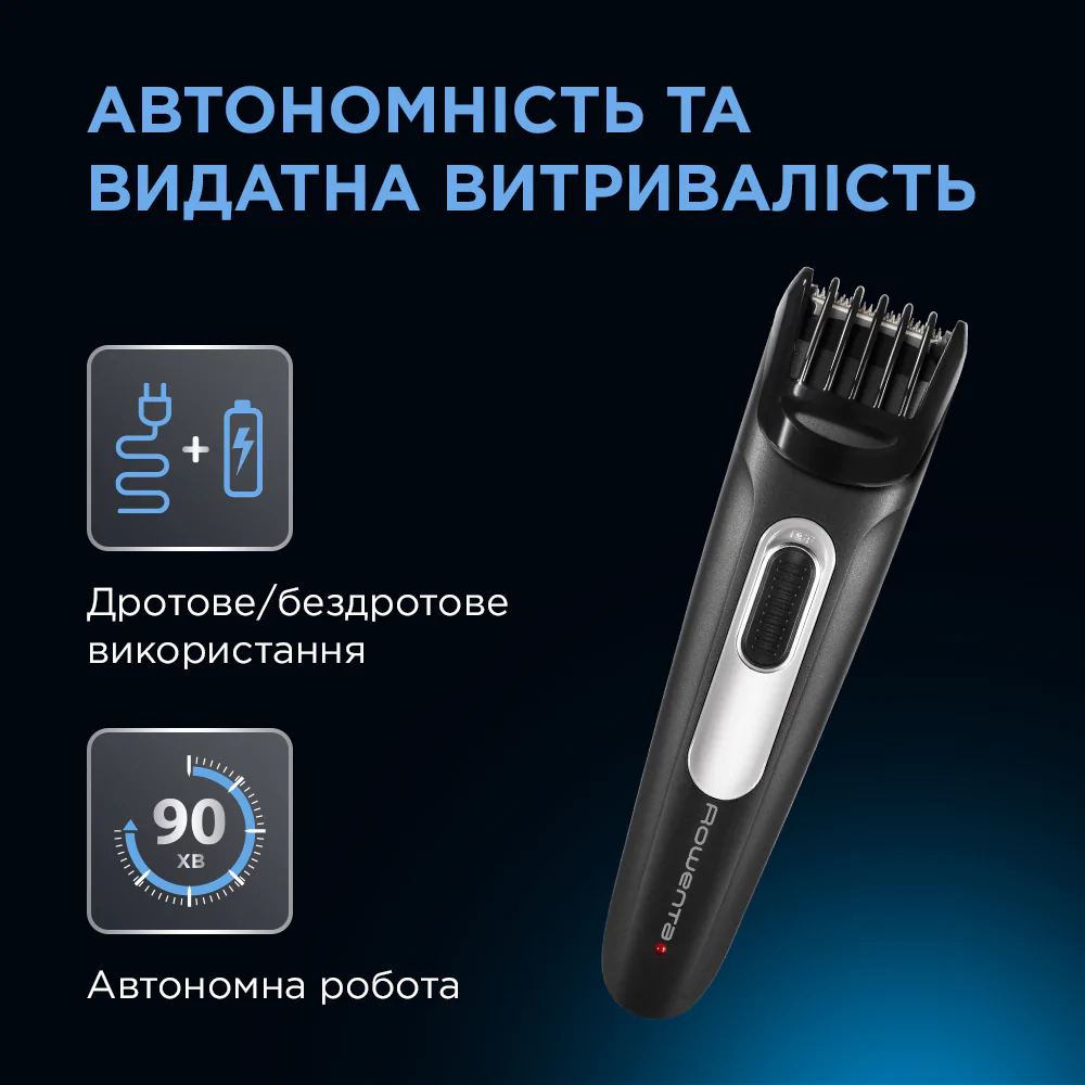 Тример для бороди та вусів Rowenta Stylis TN2801F4