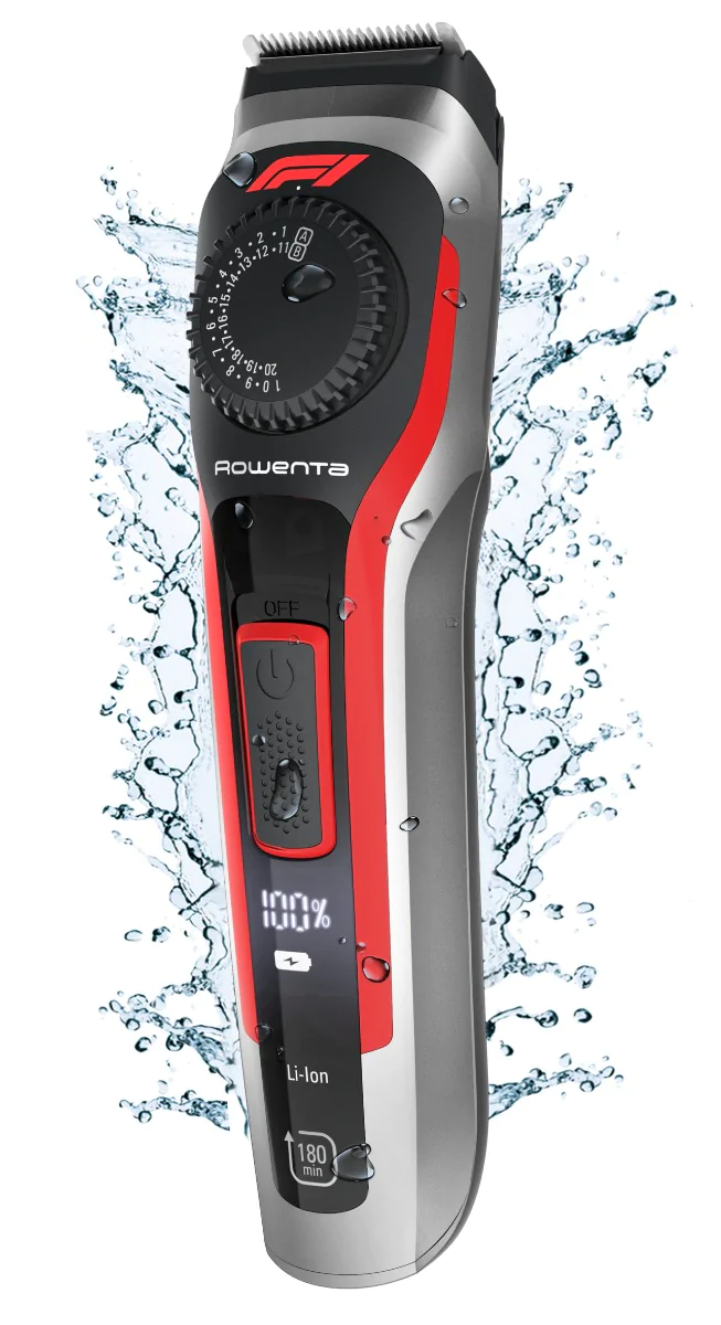 Тример для бороди та вусів Rowenta Formula 1 TN384MF0