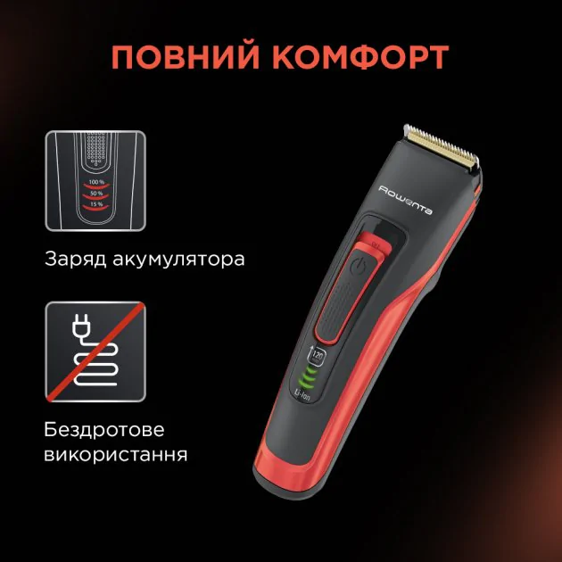 Машинка для стрижки волосся ROWENTA TN5221F4