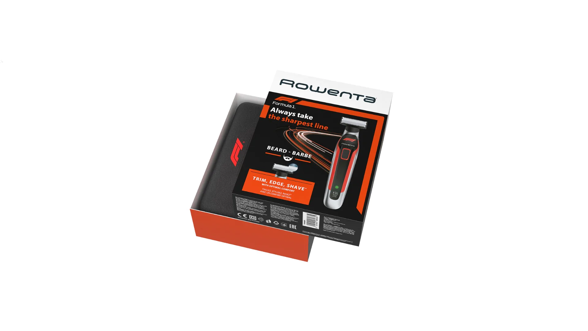 Тример для бороди та вусів Rowenta Formula 1 (8 в 1) TN604MF0