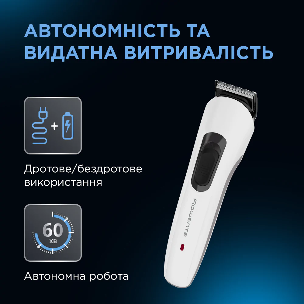 Тример універсальний Rowenta EASY (9 в 1) TN8961F4