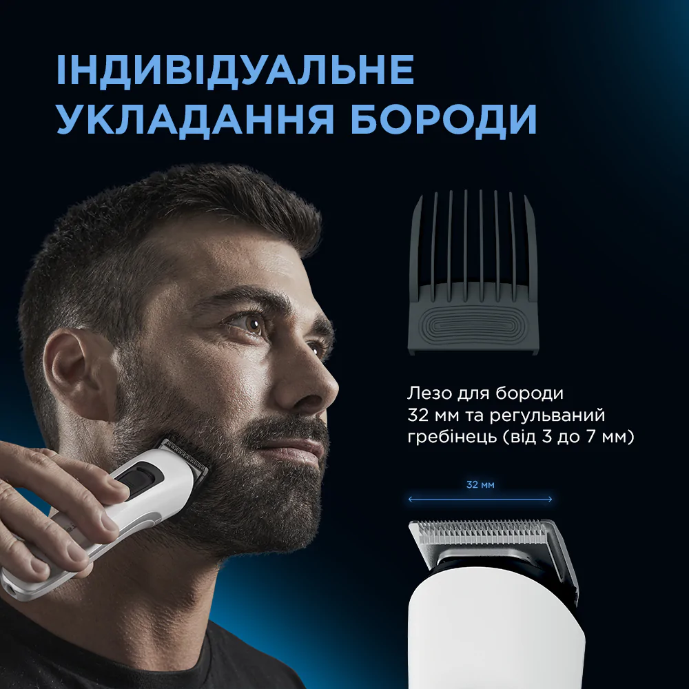 Тример універсальний Rowenta EASY (9 в 1) TN8961F4