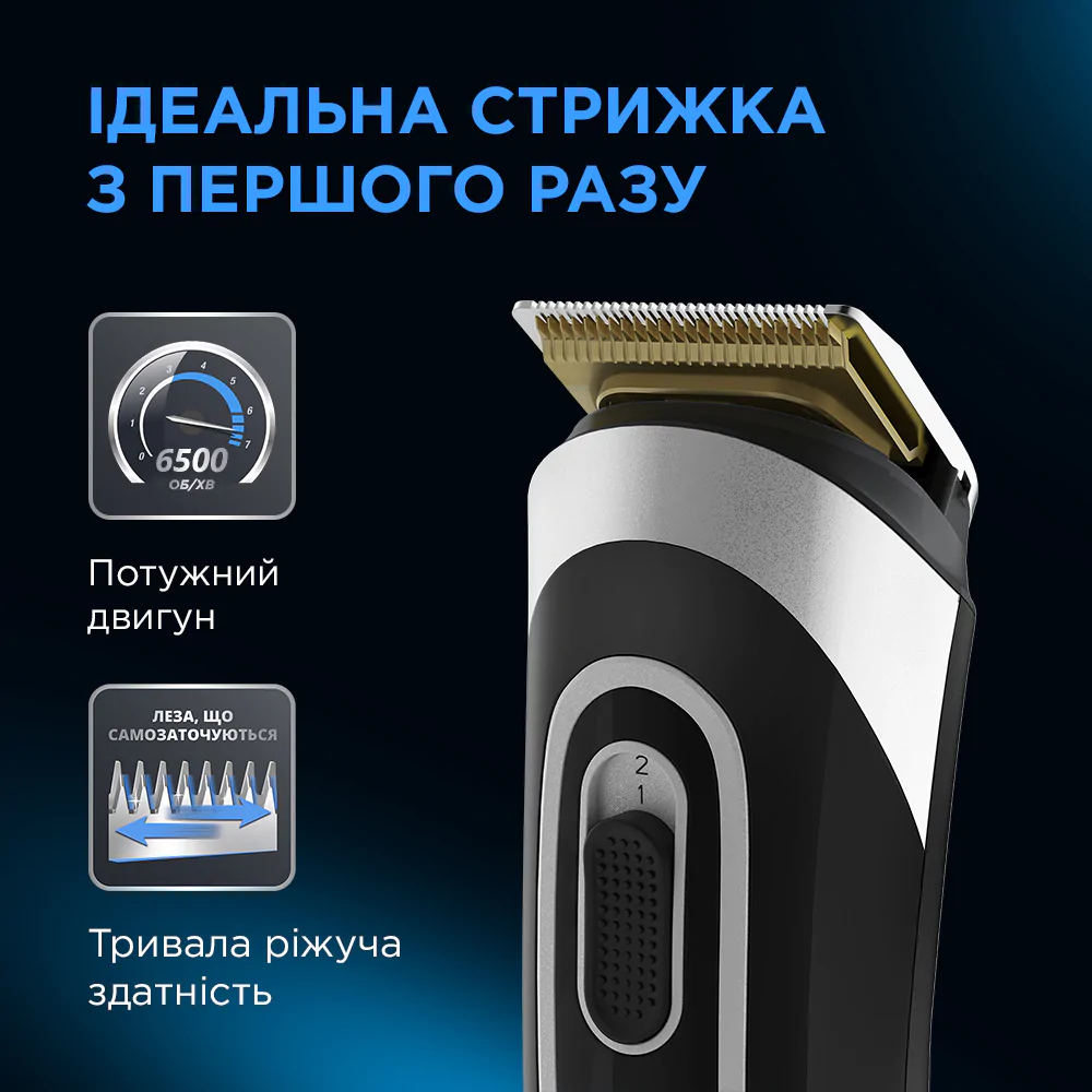 Тример універсальний Rowenta TRIM&STYLE (13 В 1) TN9140F4