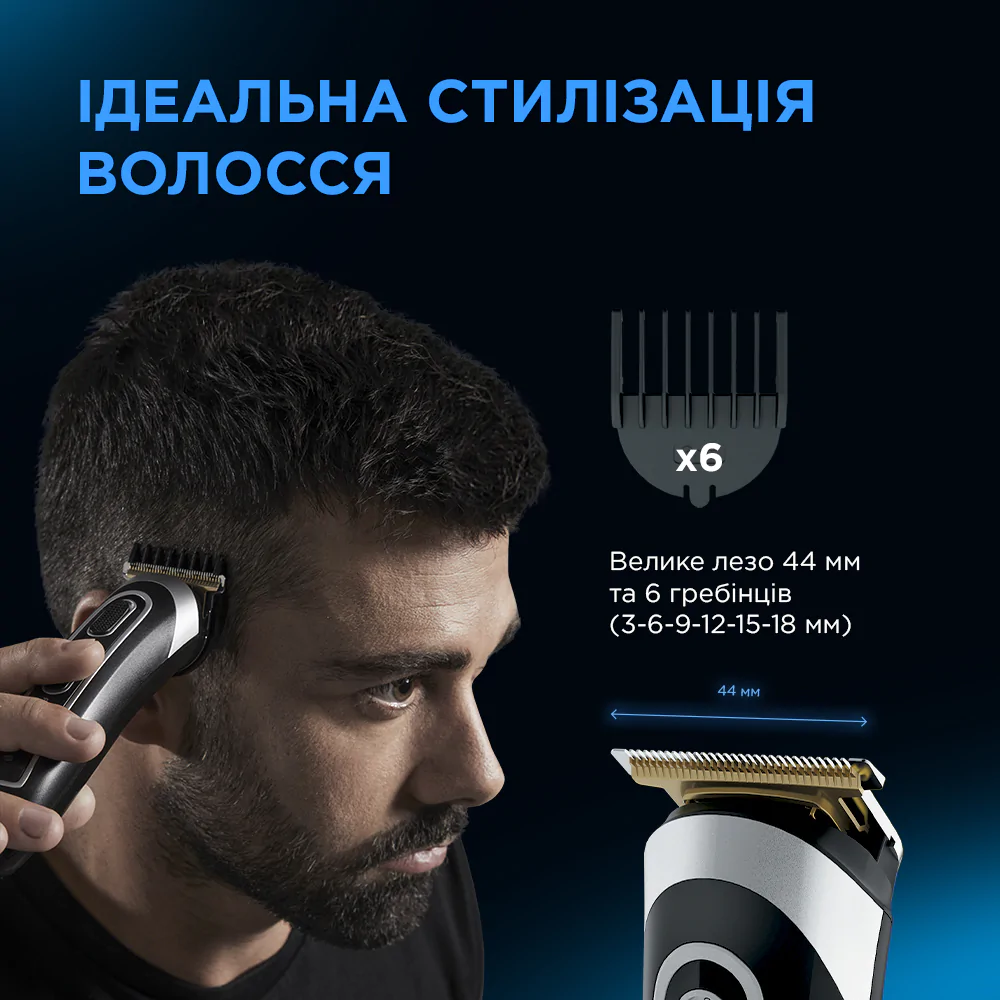 Тример універсальний Rowenta TRIM&STYLE (13 В 1) TN9140F4