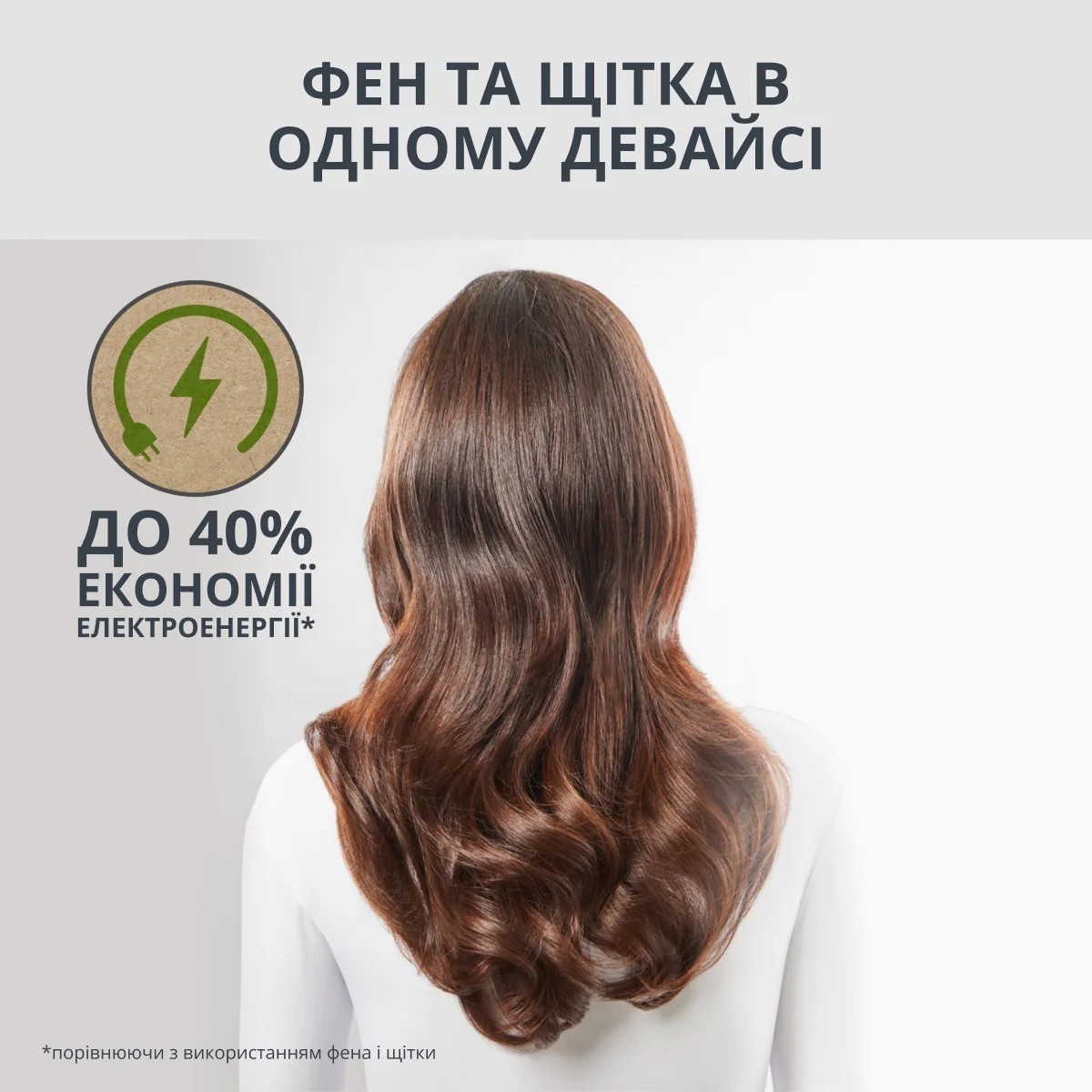 Фен-щітка Rowenta Renewal Brush Activ UB9520F0