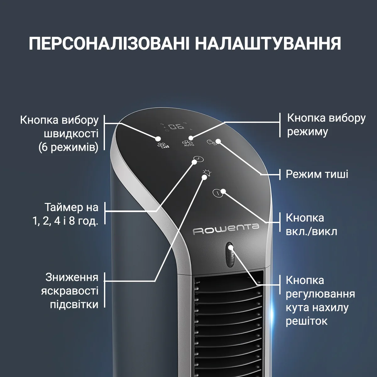 Вентилятор Rowenta Eole Compact VU6220F0
