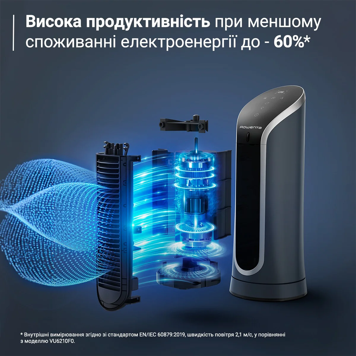 Вентилятор Rowenta Eole Compact VU6220F0