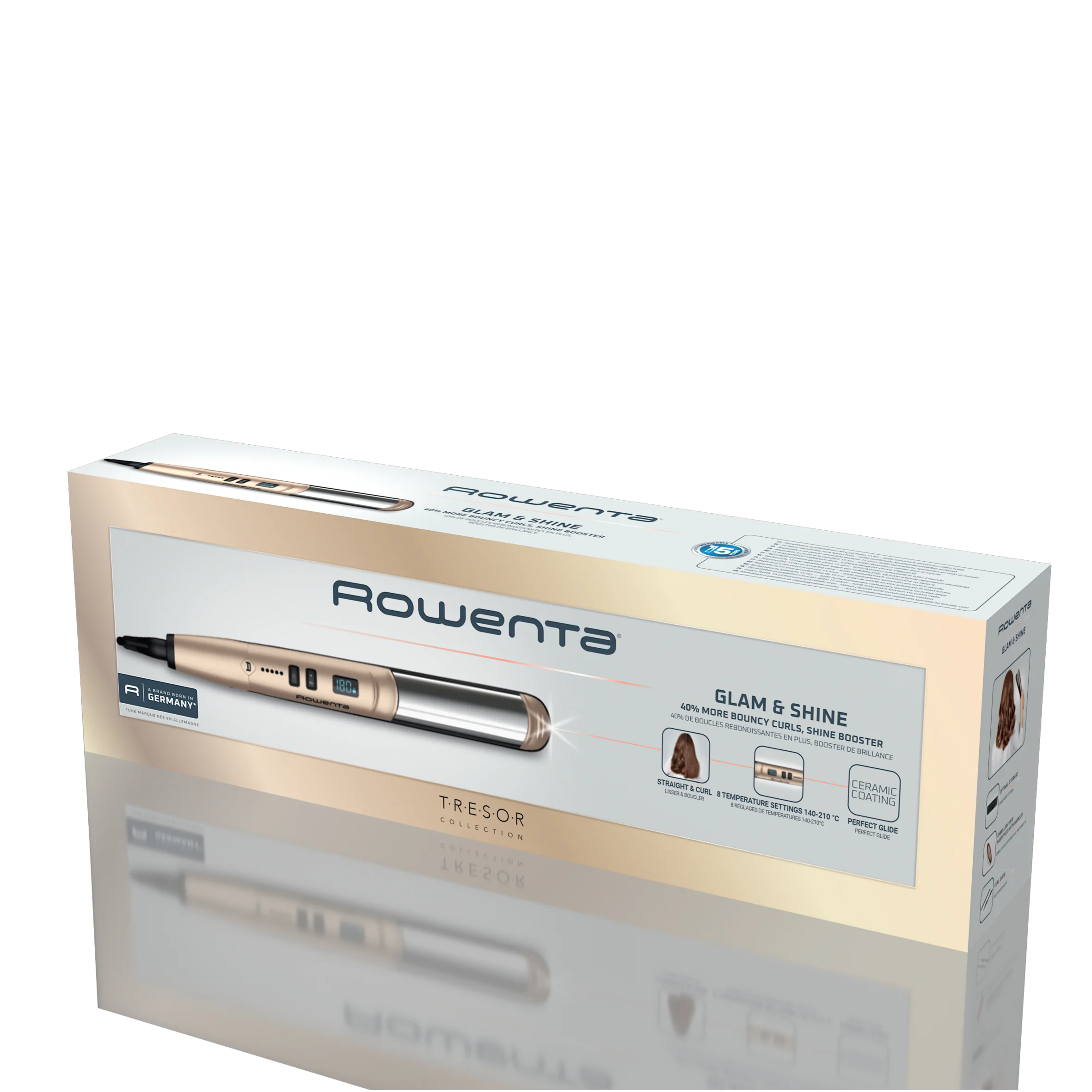 Випрямляч для волосся Rowenta Glam & Shine SF4641F0